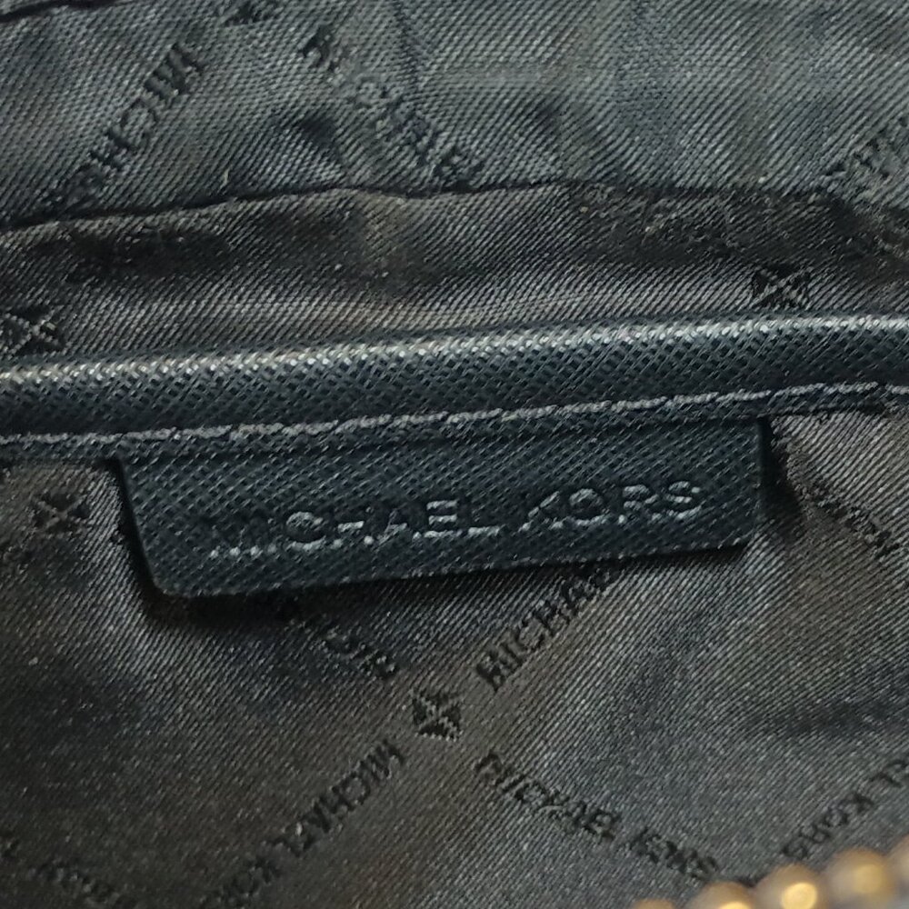 MK Jet Set LG EW Saffiano Crossbody Bag LOGO BLK, Used, See Pics! - Picture 12 of 14
